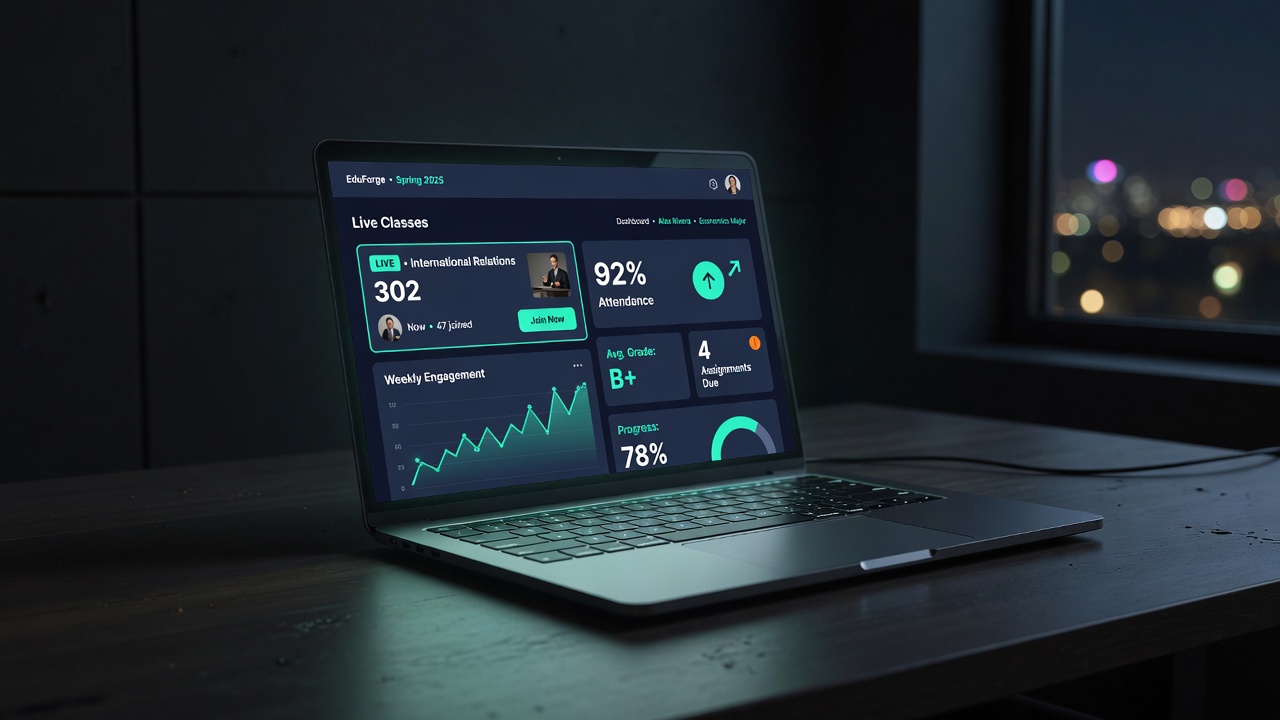 LearnlyPro in night mode